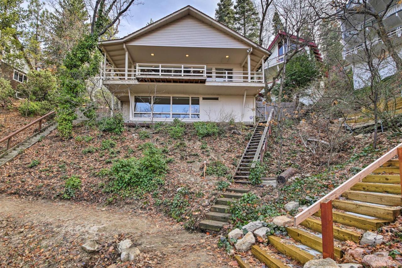 Home In Lake Arrowhead With Balcony And Lake Views! Exterior photo